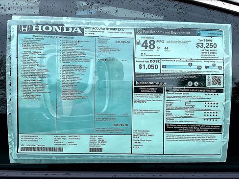 New 2026 Honda Accord EX-L image 18