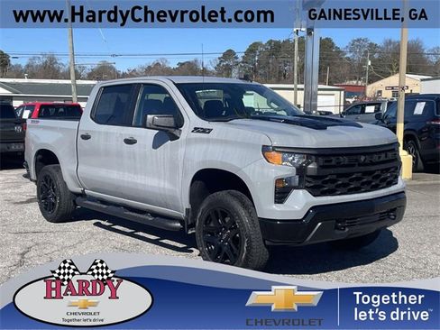 Used 2024 Chevrolet Silverado 1500 Custom Trail Boss w/ Turbomax Blackout Package image 1