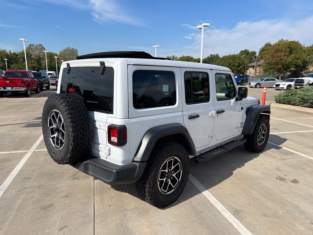 Used 2021 Jeep Wrangler Unlimited Sport w/ Sun And Sound Package AWD/4WD image 3