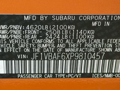 Used 2023 Subaru WRX Premium image 34