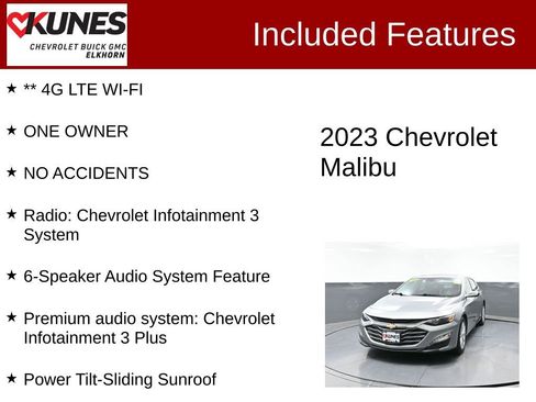 Used 2023 Chevrolet Malibu LT image 3