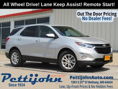 Used 2021 Chevrolet Equinox LT w/ LPO, Cargo Package AWD/4WD image 1