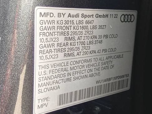 Used 2023 Audi RS Q8 AWD/4WD image 27