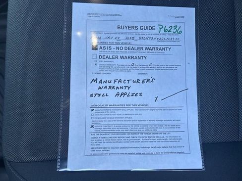 Used 2025 Honda CR-V EX image 29