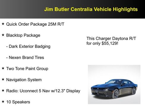 New 2025 Dodge Charger Daytona R/T w/ Quick Order Package 25M R/T AWD/4WD image 7