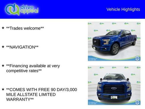 Used 2017 Ford F150 XLT w/ Equipment Group 302A Luxury AWD/4WD image 12