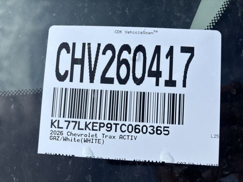 New 2026 Chevrolet Trax ACTIV w/ Driver Confidence Package image 29