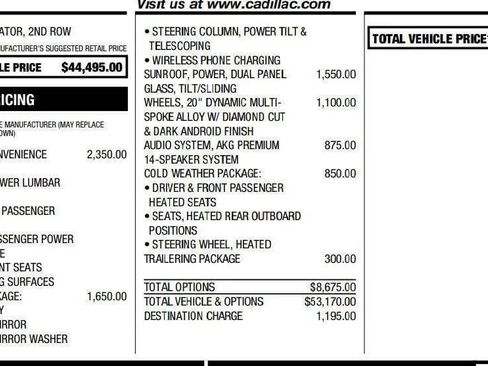 Used 2024 Cadillac XT4 Sport image 52