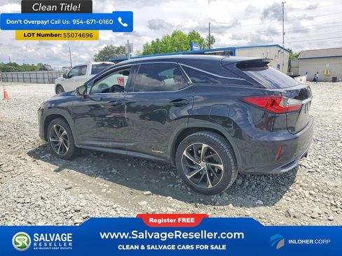 Used 2016 Lexus RX 450h AWD w/ Luxury Package image 3
