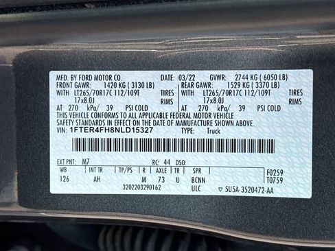 Certified 2022 Ford Ranger XLT w/ Tremor Off-Road Package AWD/4WD image 38