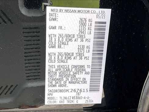 Certified 2023 Nissan Pathfinder Rock Creek AWD/4WD image 33