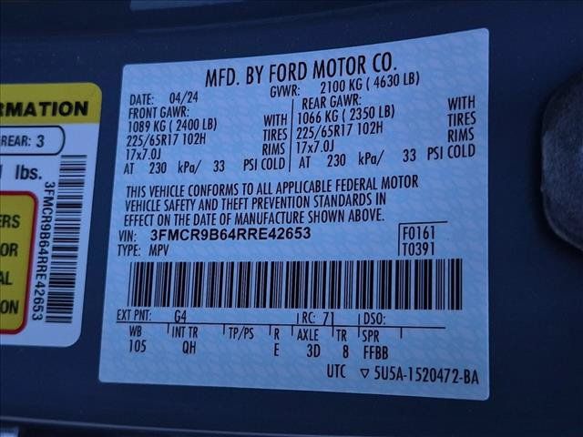Used 2024 Ford Bronco Sport Big Bend AWD/4WD image 14
