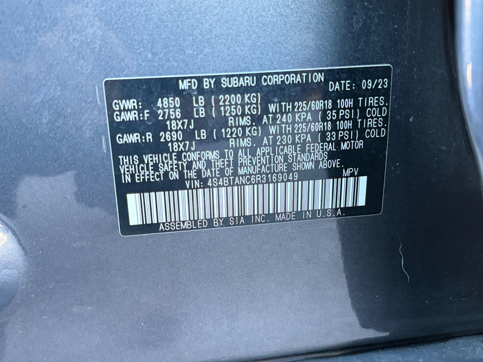 Certified 2024 Subaru Outback Limited AWD/4WD image 45