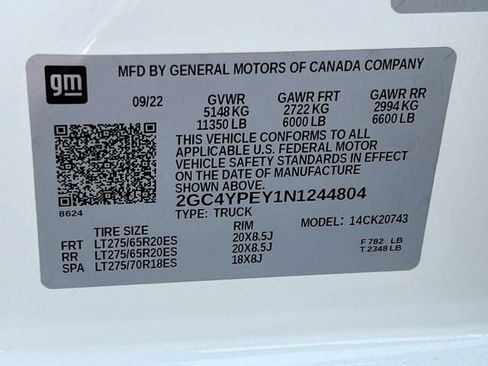 Used 2022 Chevrolet Silverado 2500 LTZ w/ LTZ Plus Package AWD/4WD image 31