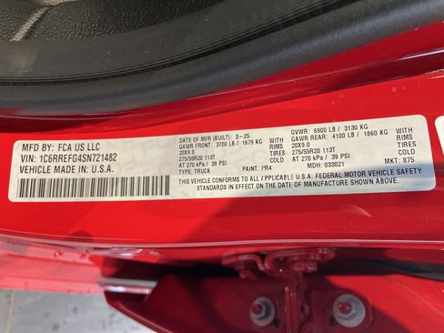Certified 2025 RAM 1500 Big Horn RWD image 34