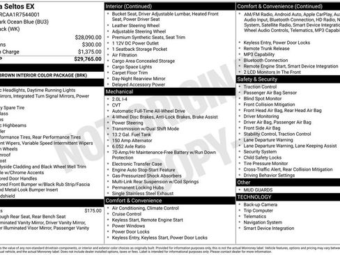 Used 2024 Kia Seltos EX AWD/4WD image 7