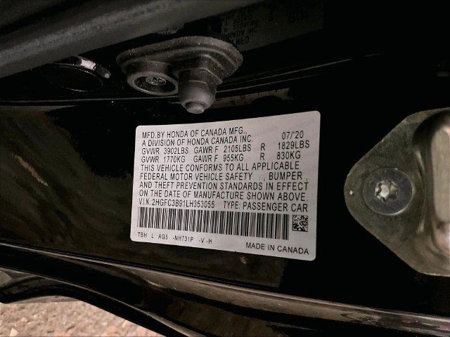 Used 2020 Honda Civic Touring image 32
