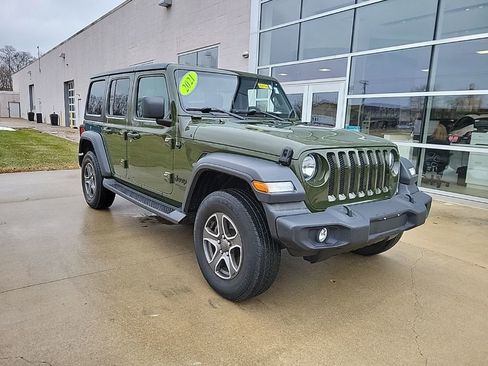 Used 2021 Jeep Wrangler Unlimited Sport image 1