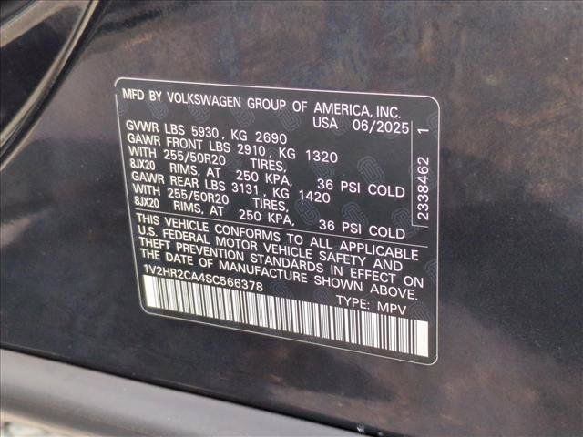 Used 2025 Volkswagen Atlas SE AWD/4WD image 22