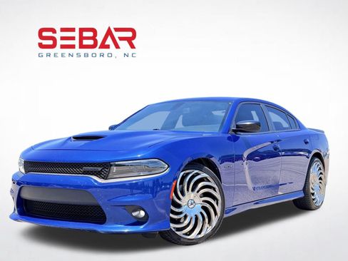 Used 2022 Dodge Charger R/T w/ Blacktop Package RWD image 1