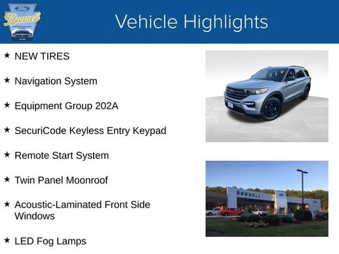 Used 2022 Ford Explorer XLT w/ Equipment Group 202A image 5