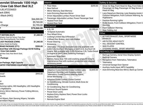 Used 2026 Chevrolet Silverado 1500 High Country w/ Midnight Edition AWD/4WD image 26