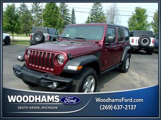 Used 2021 Jeep Wrangler Unlimited Sport AWD/4WD video 1