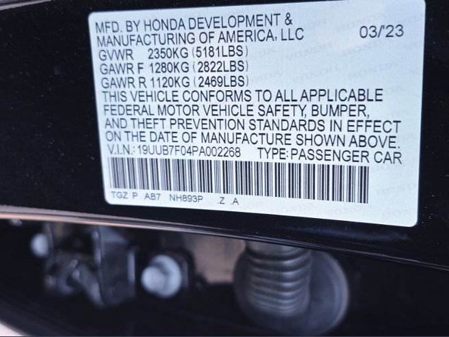 Used 2023 Acura TLX Type S AWD/4WD image 8