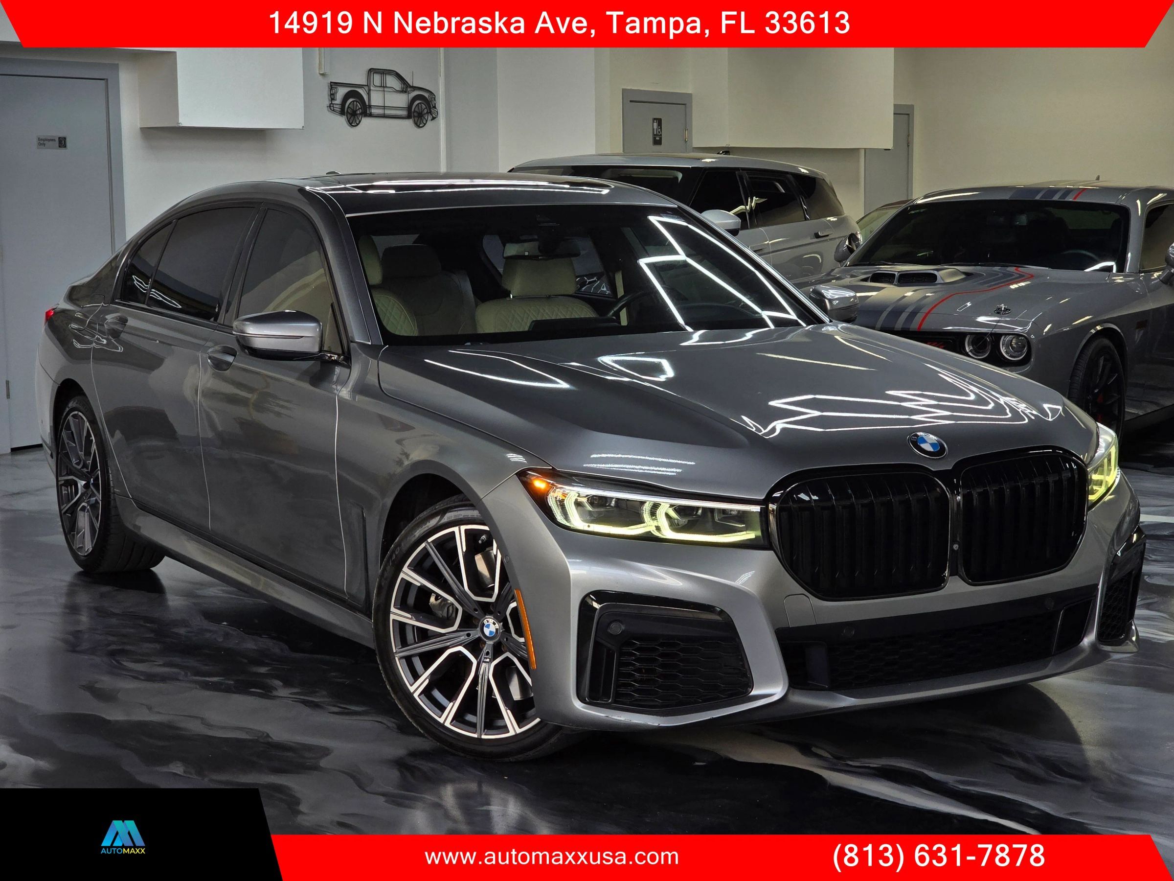 Used 2021 BMW 750i xDrive w/ Executive Package AWD/4WD image 2
