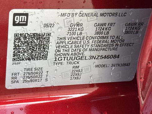 Used 2022 GMC Sierra 1500 Denali w/ Denali Reserve Package AWD/4WD image 36