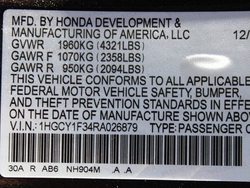 Used 2024 Honda Accord EX image 29