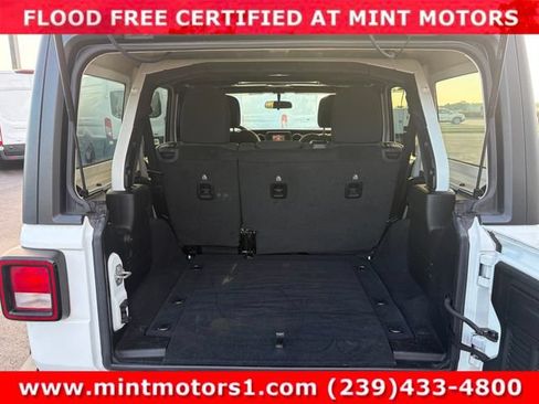 Used 2020 Jeep Wrangler Unlimited Sport S AWD/4WD image 8