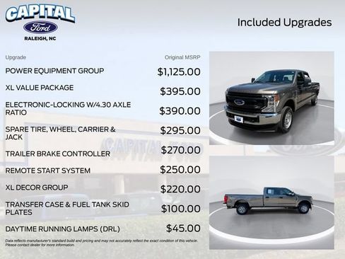 Used 2020 Ford F350 XL w/ Power Equipment Group AWD/4WD image 3