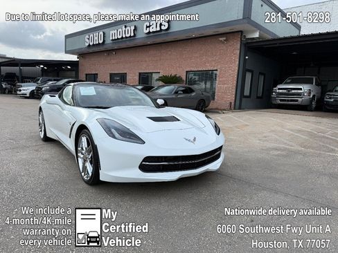 Used 2018 Chevrolet Corvette Stingray Coupe w/ 2LT Preferred Equipment Group image 1