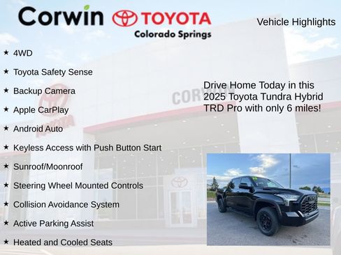 Used 2025 Toyota Tundra TRD Pro image 7