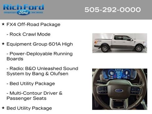 Certified 2023 Ford F150 King Ranch w/ Equipment Group 601A High AWD/4WD image 26