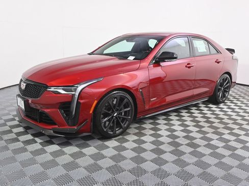 Used 2022 Cadillac CT4 V Blackwing w/ Carbon Fiber 1 Package RWD image 2
