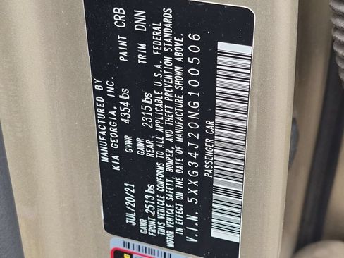 Used 2022 Kia K5 EX FWD image 24