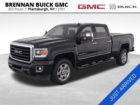 Certified 2015 GMC Sierra 2500 SLT w/ Duramax Plus Package AWD/4WD image 1