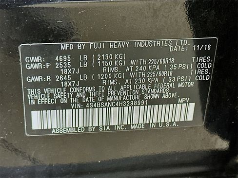 Used 2017 Subaru Outback 2.5i Limited image 33