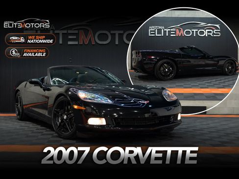 Used 2007 Chevrolet Corvette Convertible w/ Preferred Equipment Group RWD image 1