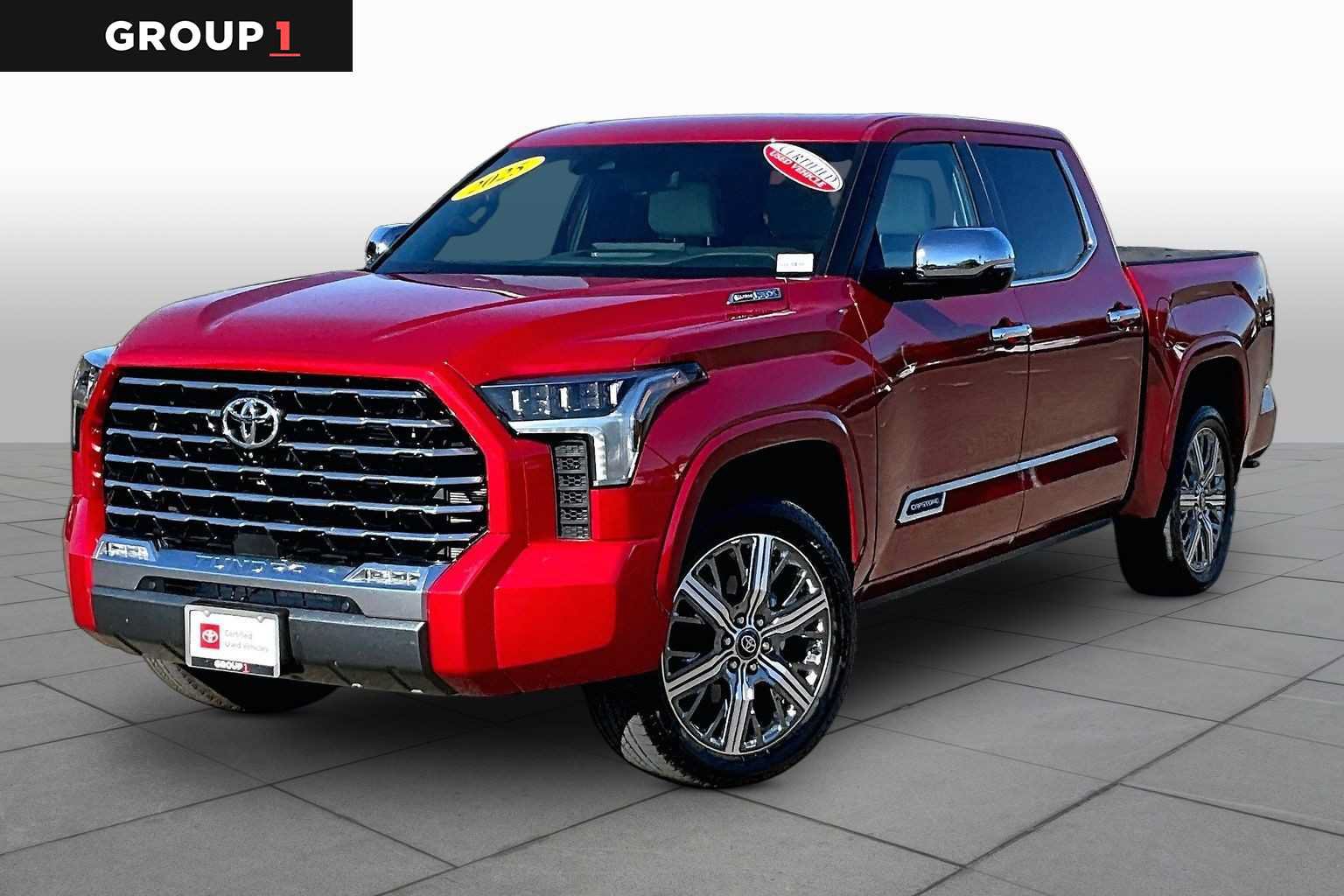 Certified 2025 Toyota Tundra Capstone AWD/4WD image 1