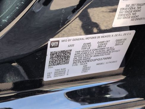 Certified 2023 GMC Sierra 1500 SLT AWD/4WD image 36