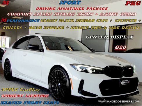 Used 2023 BMW 330i Sedan w/ M Sport Package RWD image 1