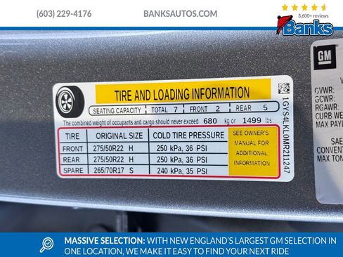 Used 2021 Cadillac Escalade ESV Premium Luxury w/ Driver Assist Tech Package image 8