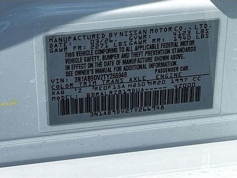 New 2026 Nissan Sentra SR FWD image 26