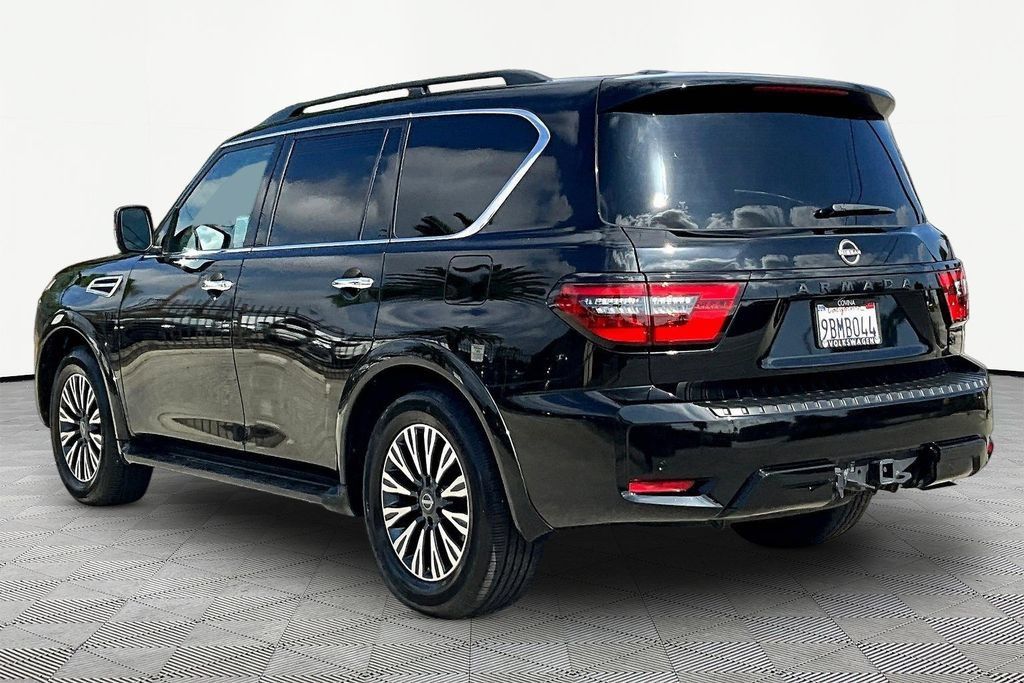 Used 2021 Nissan Armada SL w/ Midnight Edition Package RWD image 4