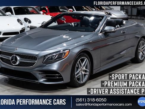 Used 2018 Mercedes-Benz S 560 Cabriolet w/ Sport Package image 1