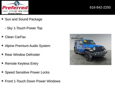Used 2021 Jeep Wrangler Unlimited Sport AWD/4WD image 33