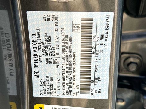 Used 2025 Ford Bronco Sport Big Bend w/ Convenience Package AWD/4WD image 22
